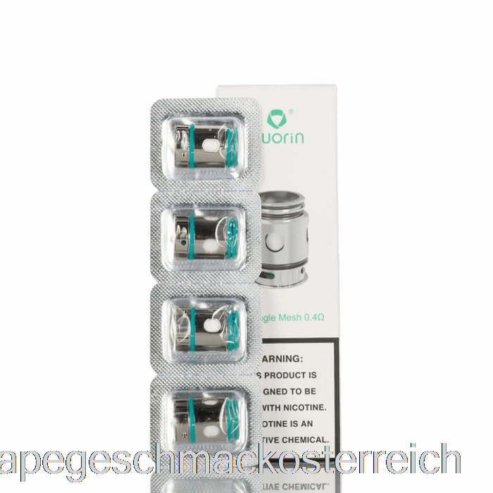 Suorin Tri Ersatzspulen 0,4 Ohm Tri Single Mesh Spulen Vape Geschmack